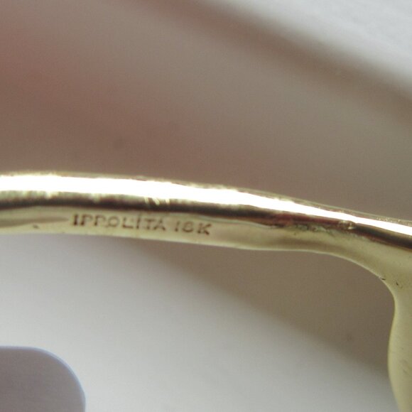 Ippolita Lollipop 18K Yellow Gold 9-Station Onyx Cabochon Bracelet MSRP $3,895 - Picture 10 of 16